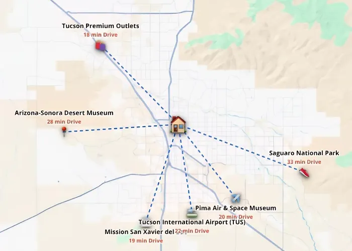 2-bed Condo, Cook-ready Kitchen, And Laundry, 5-8 Minutes From Of Arizona And Downtown Apartment Tucson
